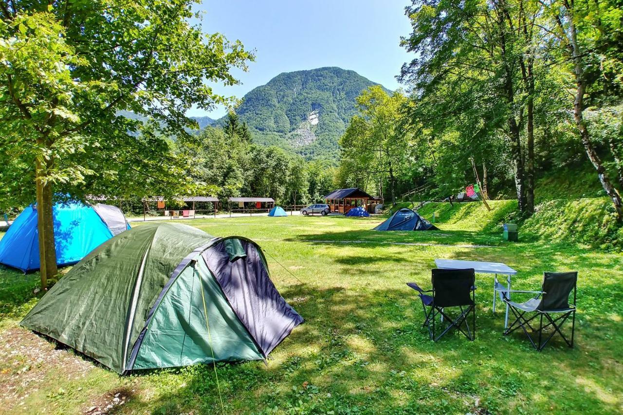 Camping Vodenca Hotell Bovec Exteriör bild