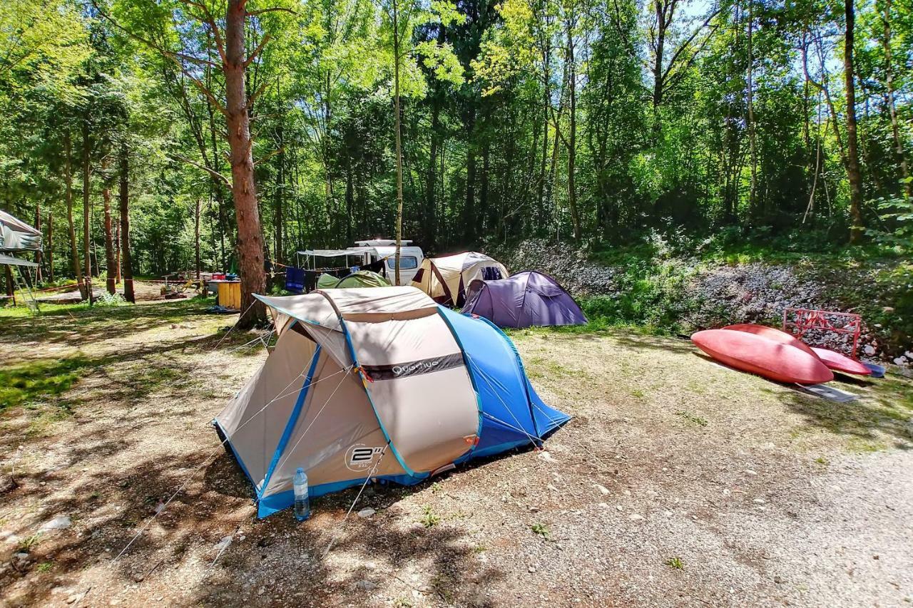 Camping Vodenca Hotell Bovec Exteriör bild