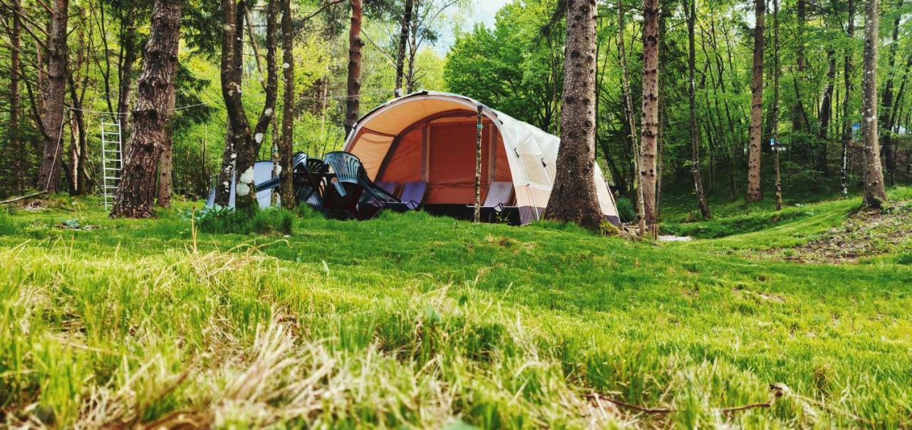 Camping Vodenca Hotell Bovec Exteriör bild