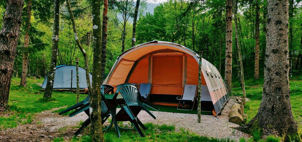 Camping Vodenca Hotell Bovec Exteriör bild